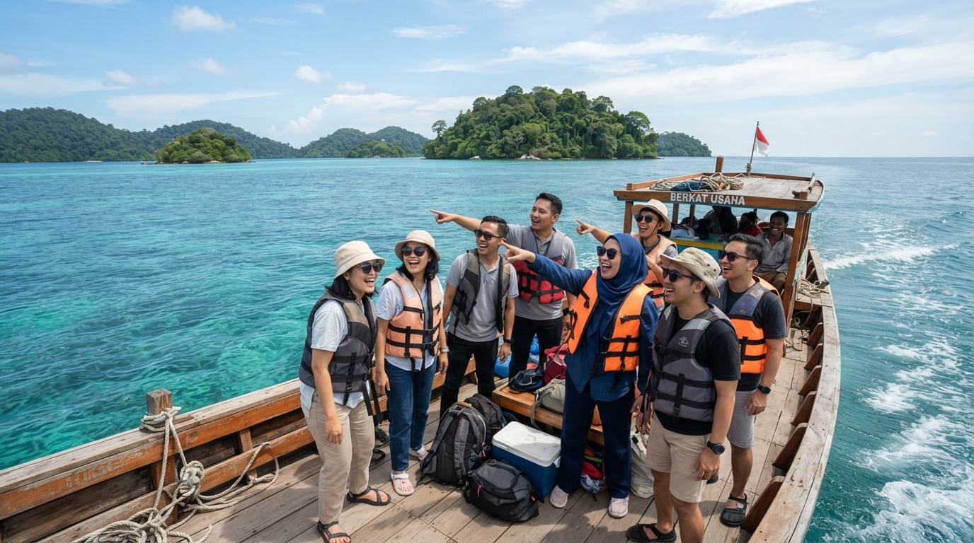 Island hopping